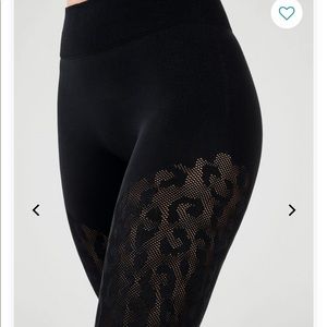 Fabletics Black Leopard leggings